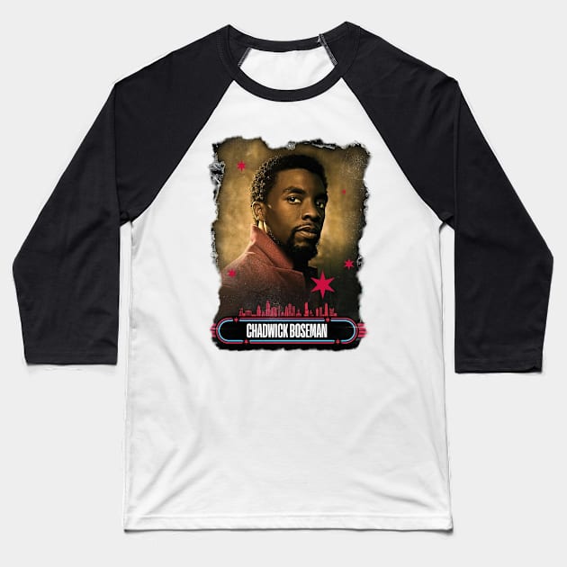 rip chadwick boseman Baseball T-Shirt by bebekbobok